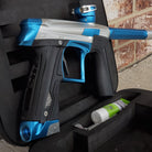 Used Planet Eclipse Cs1 Paintball Gun - Silver / Blue