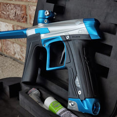 Used Planet Eclipse Cs1 Paintball Gun - Silver / Blue