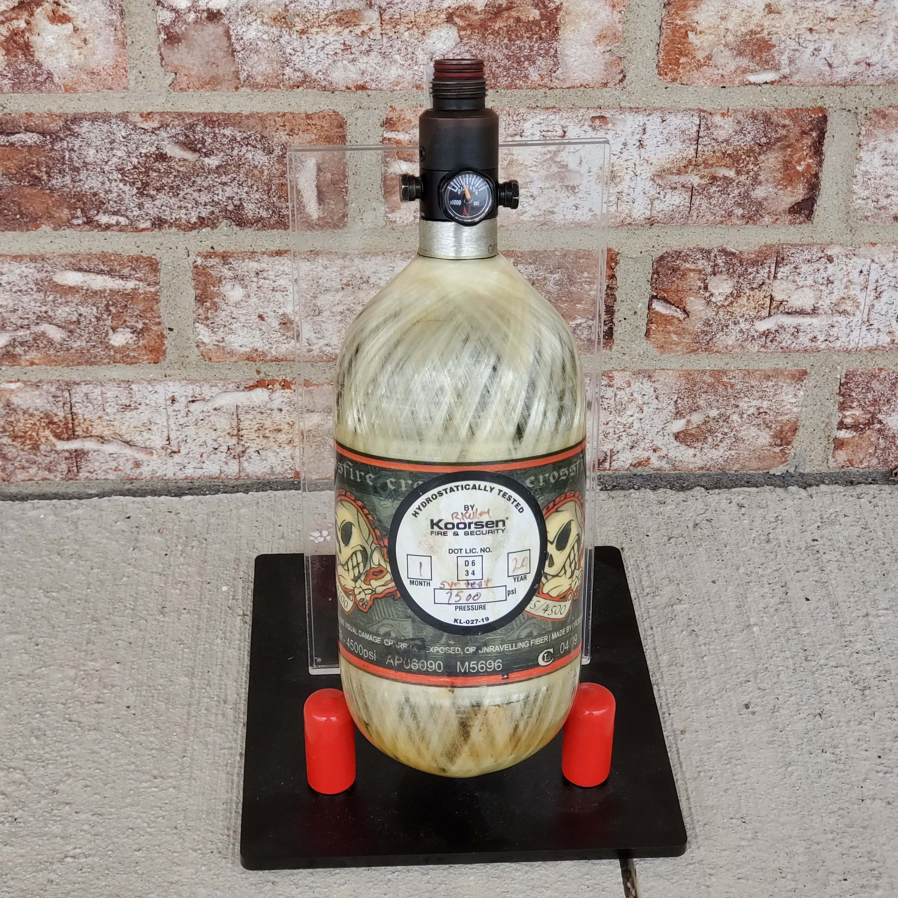 Used Crossfire 45/4500 Paintball Tank Punishers Paintball