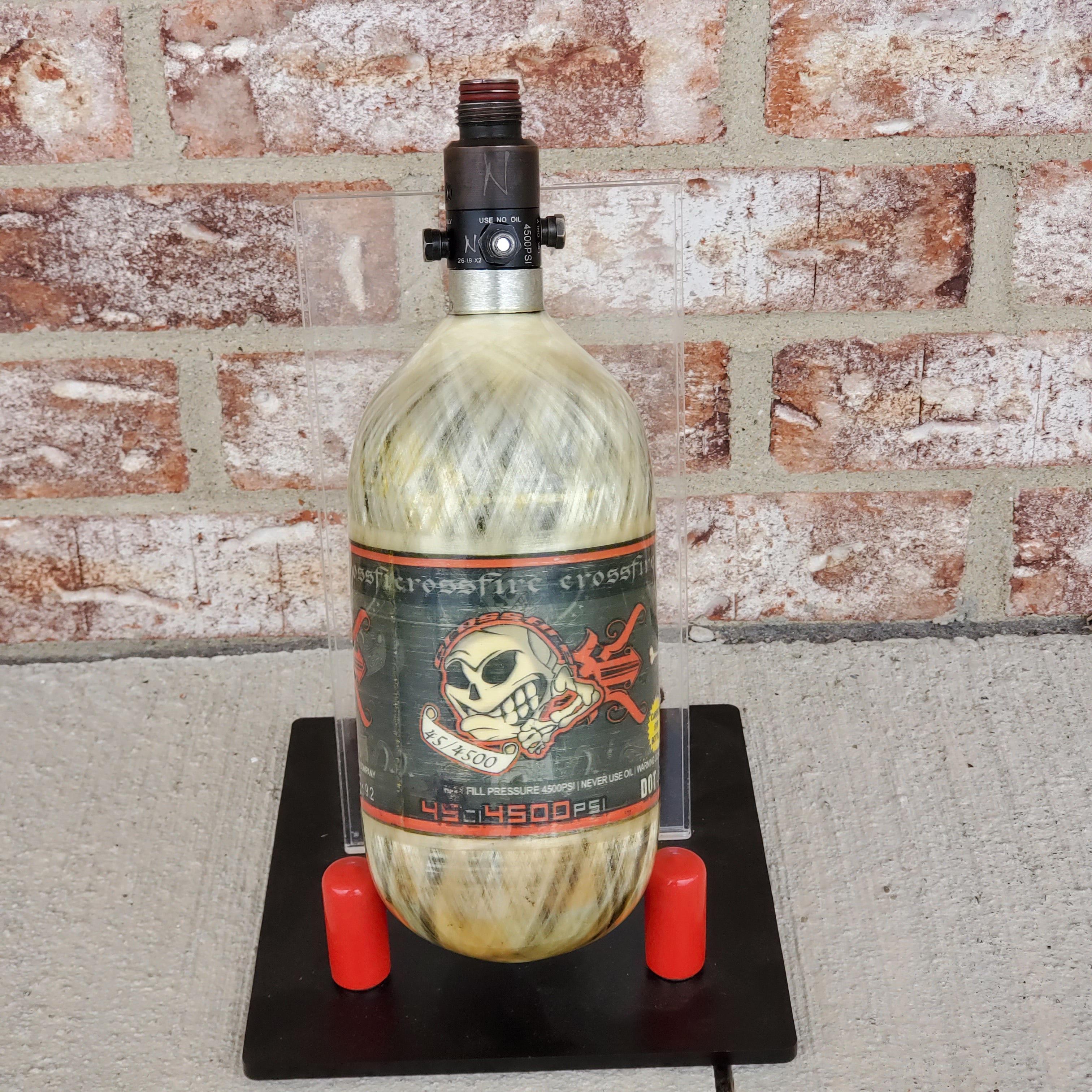 Used Crossfire 45/4500 Paintball Tank Punishers Paintball