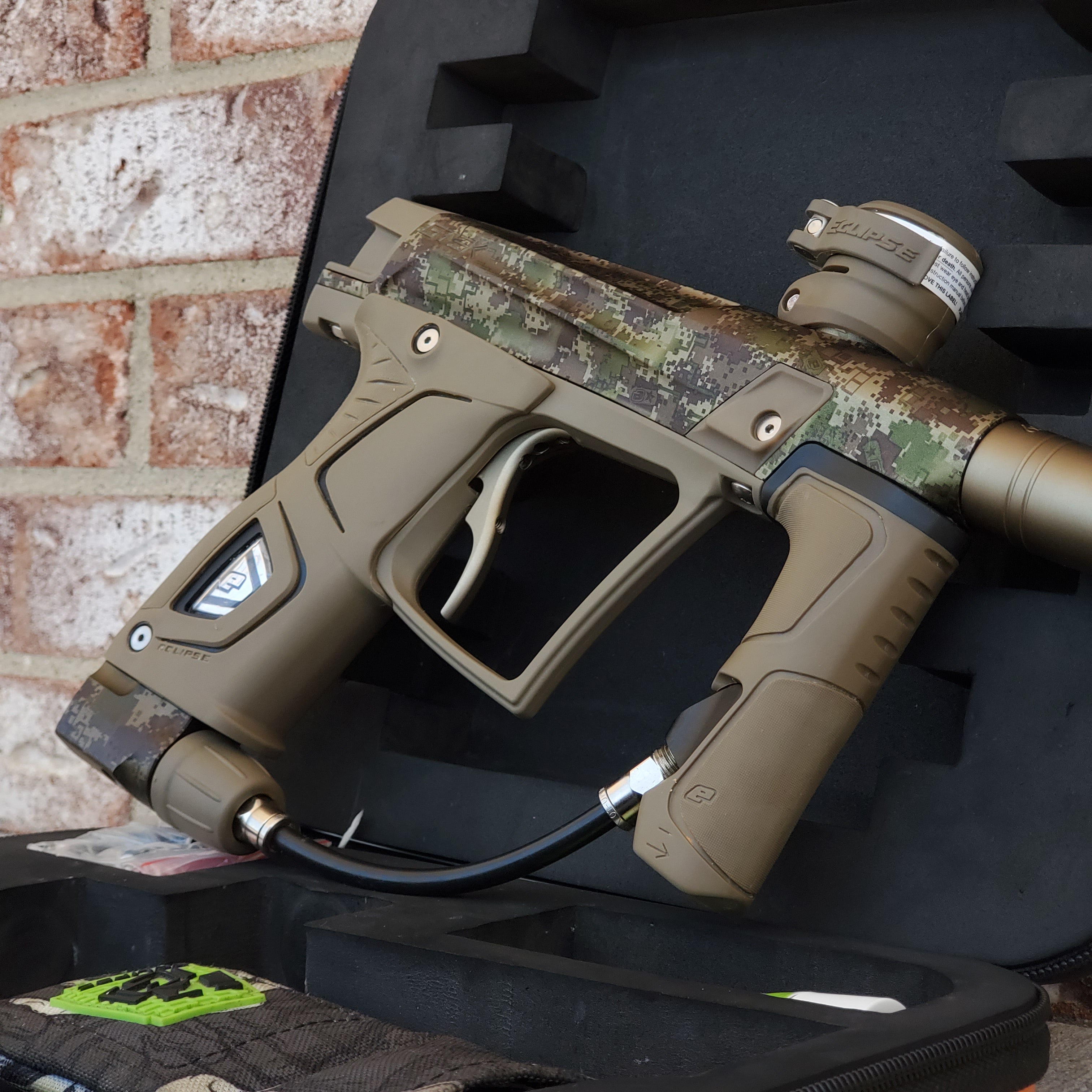 Used Planet Eclipse Gtek Paintball Marker- HDE Camo