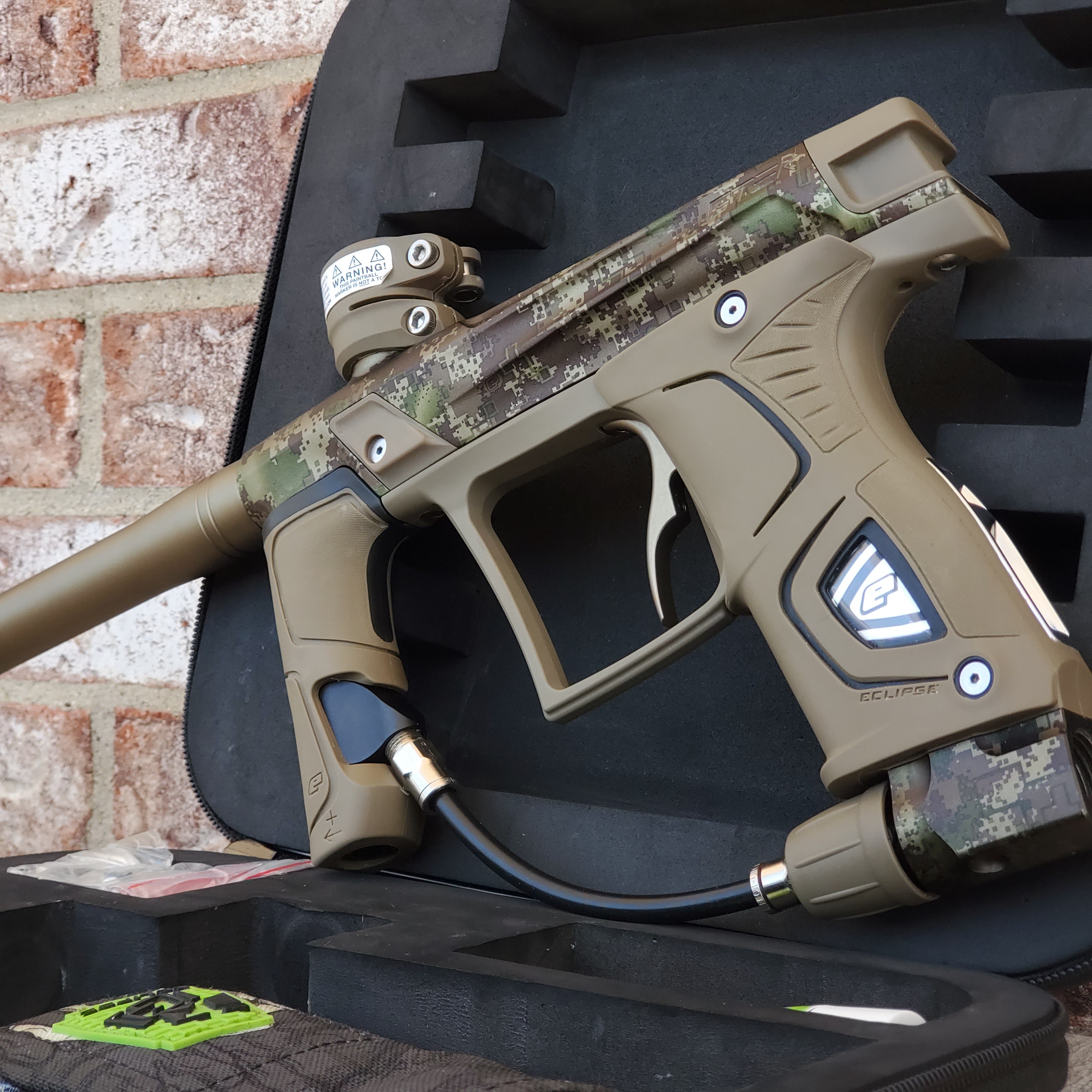 Used Planet Eclipse Gtek Paintball Marker- HDE Camo