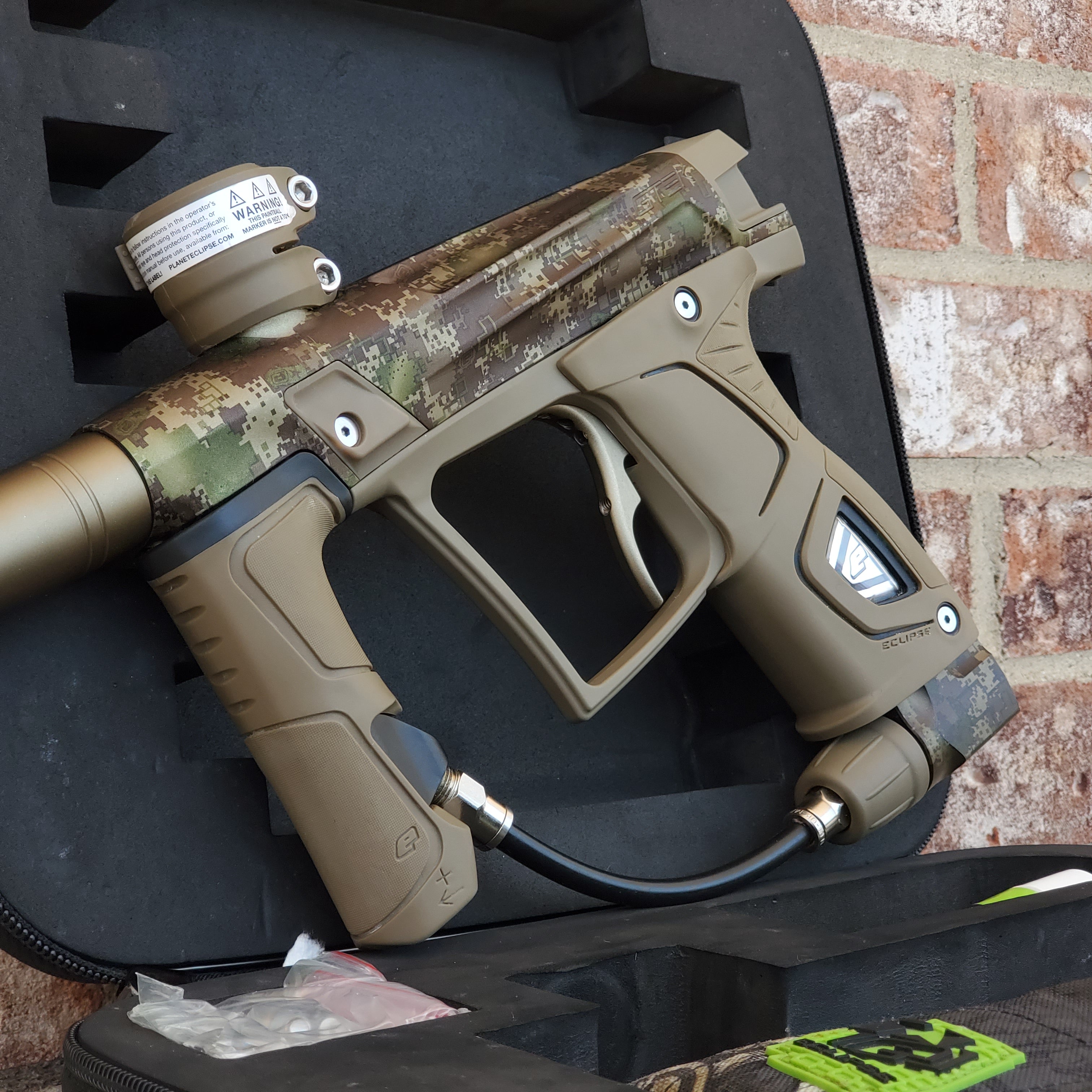 Used Planet Eclipse Gtek Paintball Marker- HDE Camo