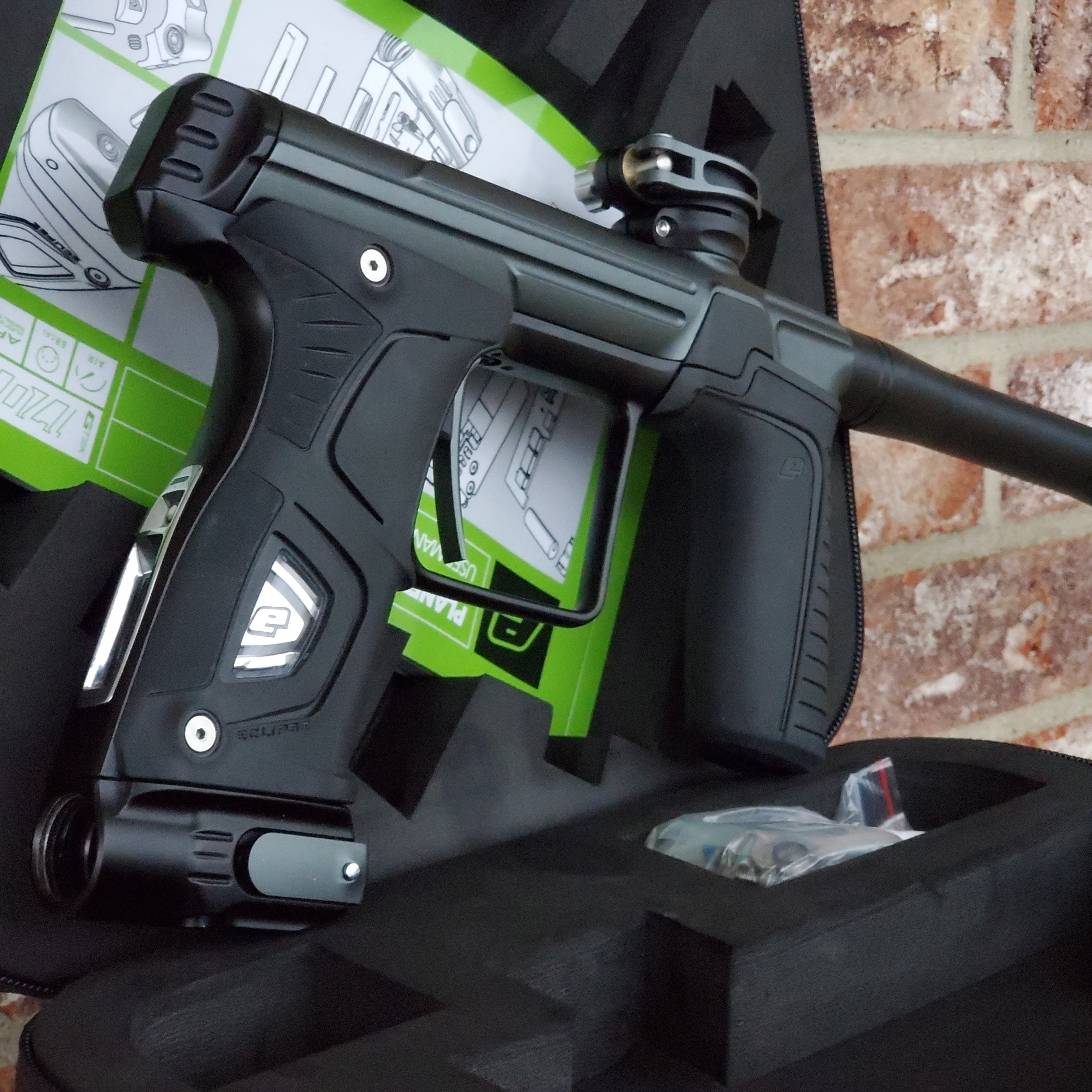 Used Planet Eclipse 170R Paintball Gun - Grey / Black