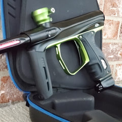 Used Shocker XLS Paintball Gun - Black / Green