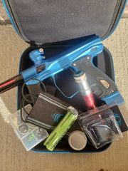 Used Shocker XLS Paintball Gun - Dust Blue