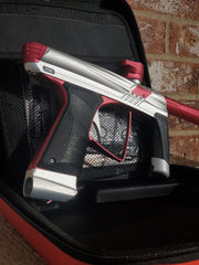 Used MacDev Prime Paintball Marker - Silver / Red