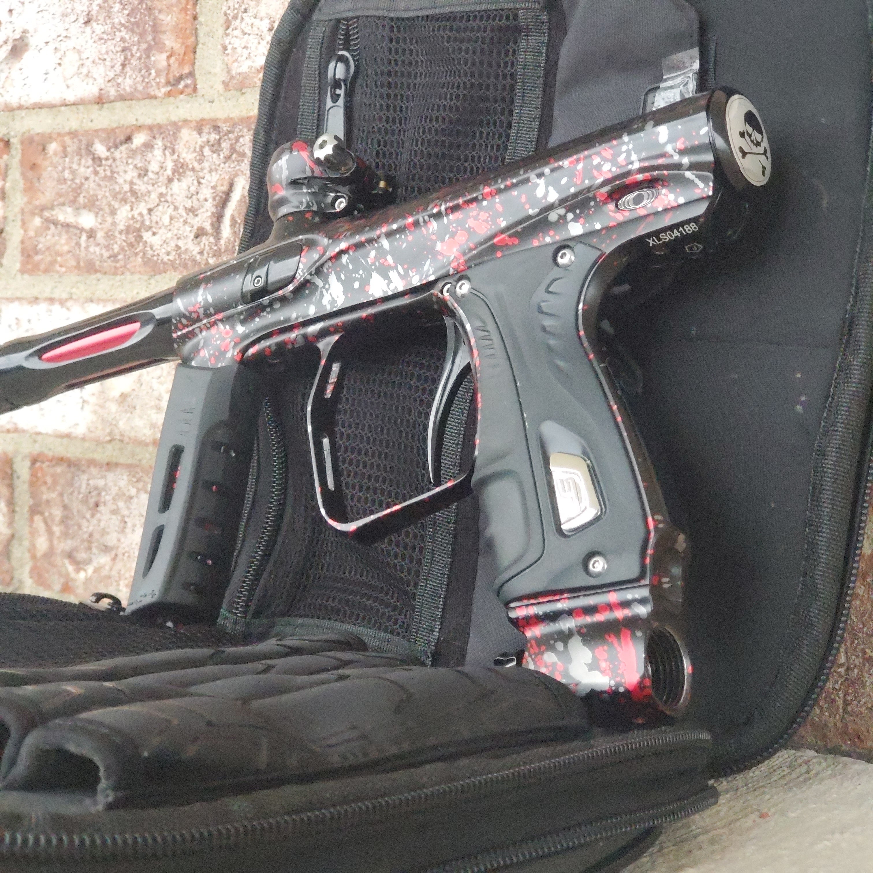 Used Shocker XLS Paintball Gun Punishers Edition 4 Punishers Paintball