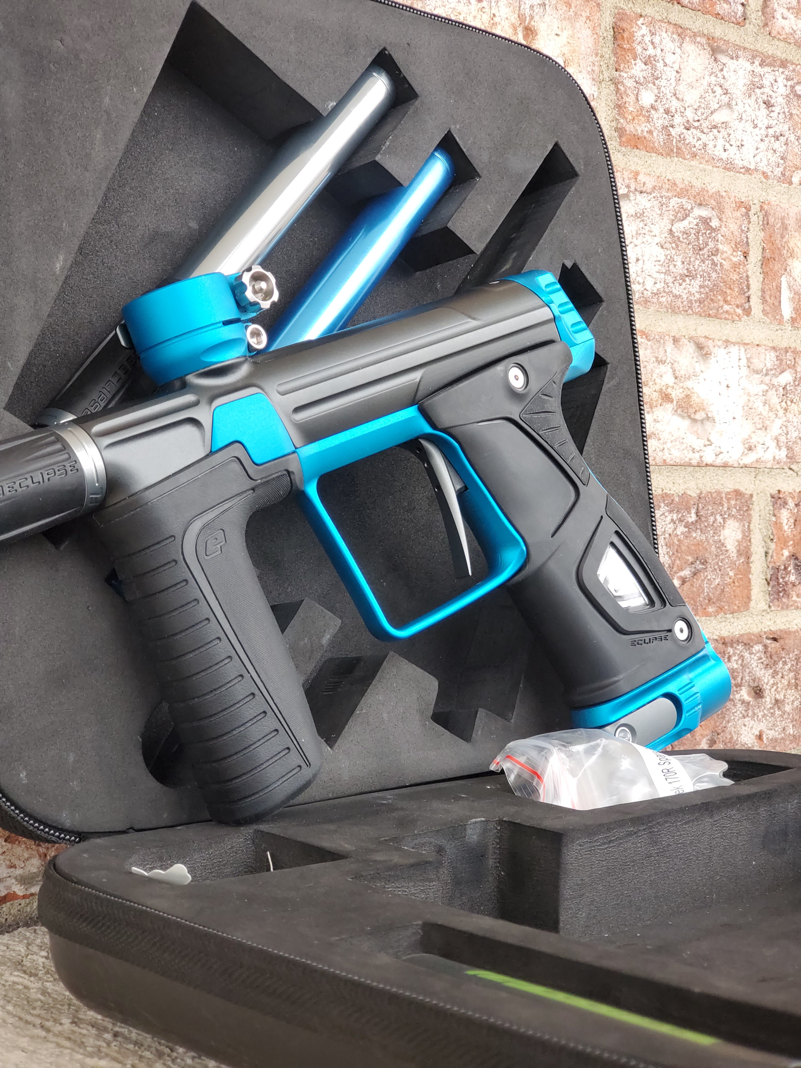 Used Planet Eclipse Gtek 170R Paintball Gun - Grey / Teal