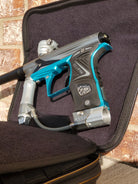 Used Planet Eclipse Geo 3 Paintball Gun - Grey / Black / Silver / Teal