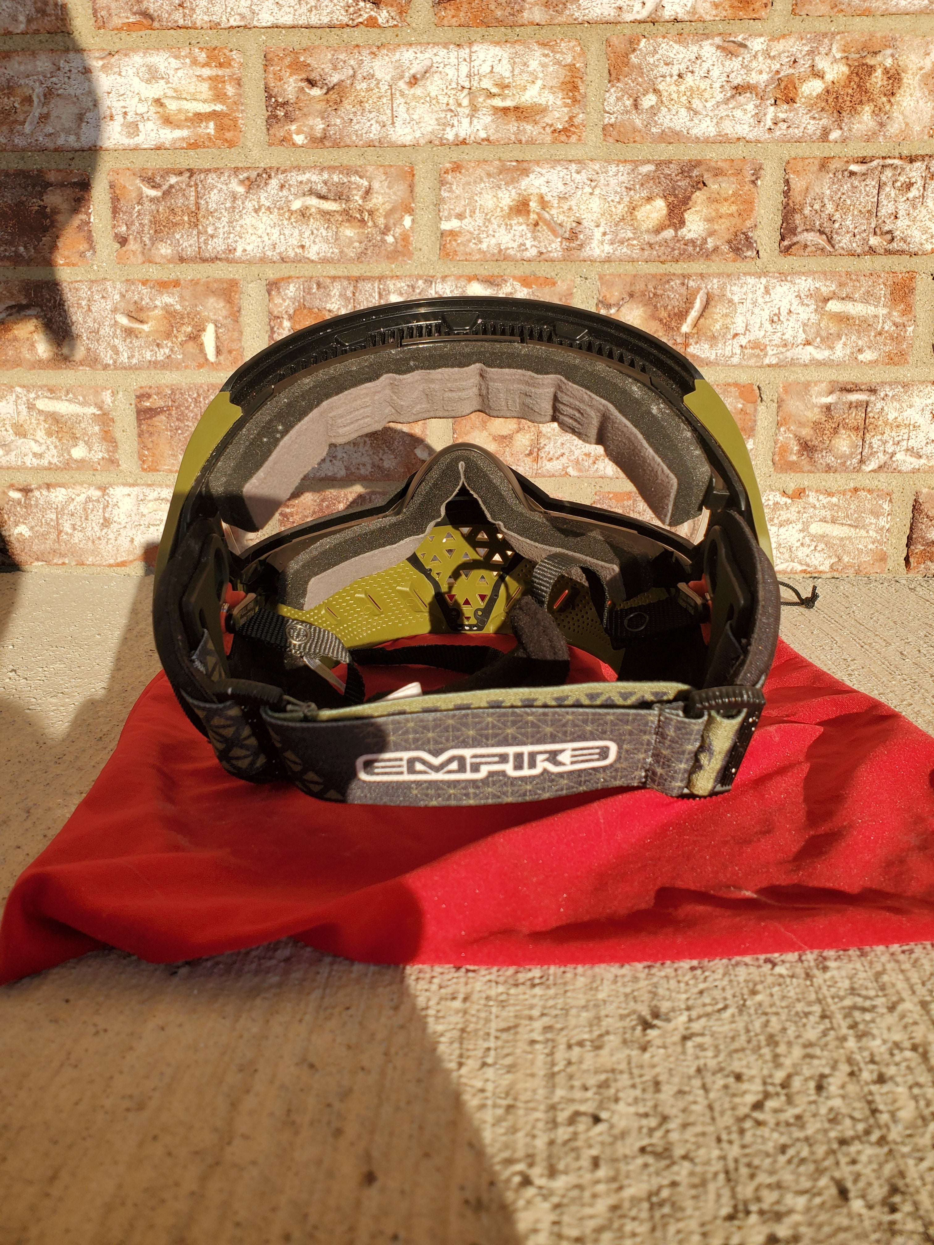 Used Empire EVS Paintball Mask - Olive