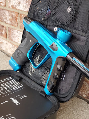 Used DLX Luxe X Paintball Gun - Teal / Black