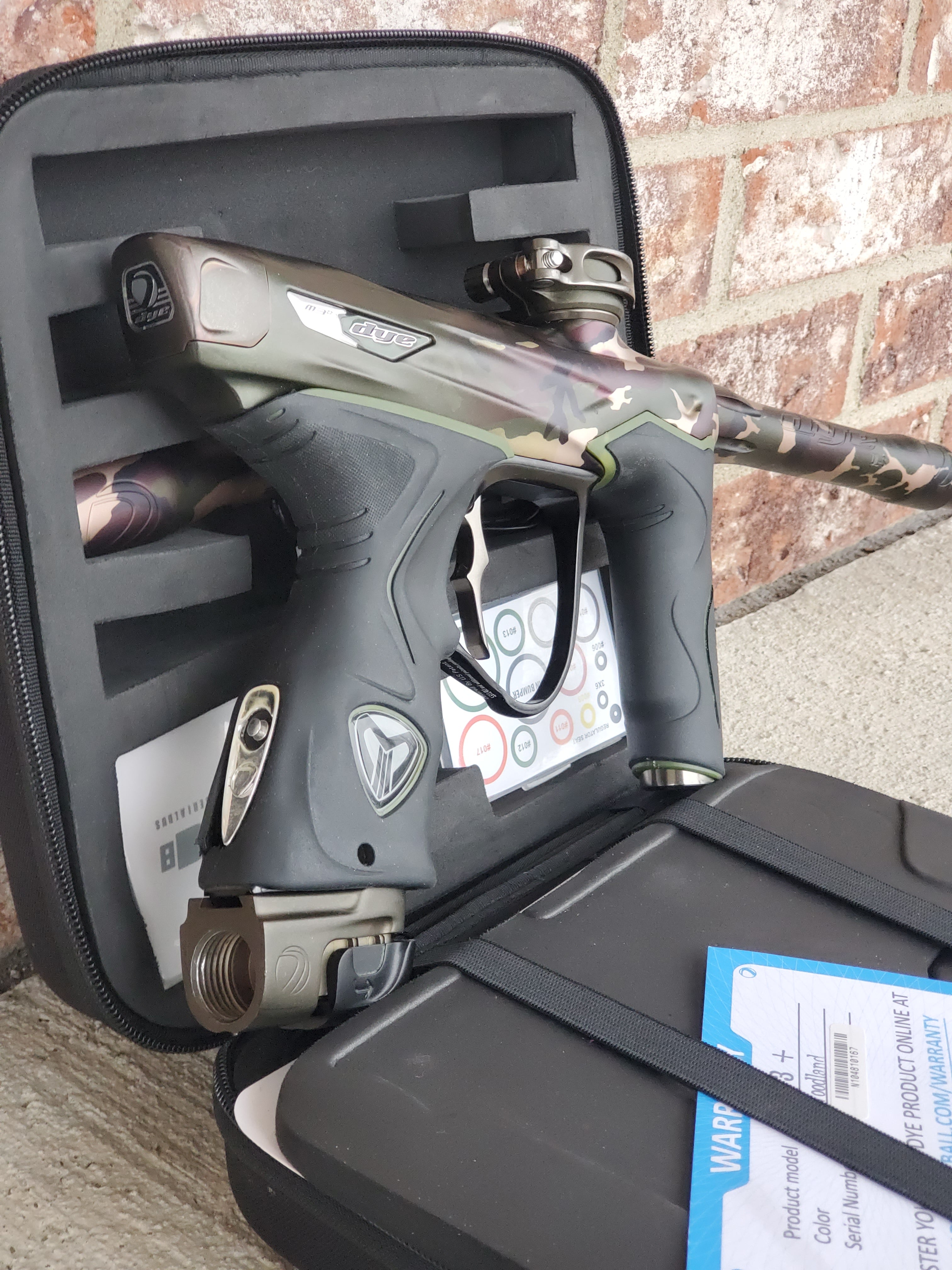 Used Dye M3+ Paintball Gun - PGA Woodland