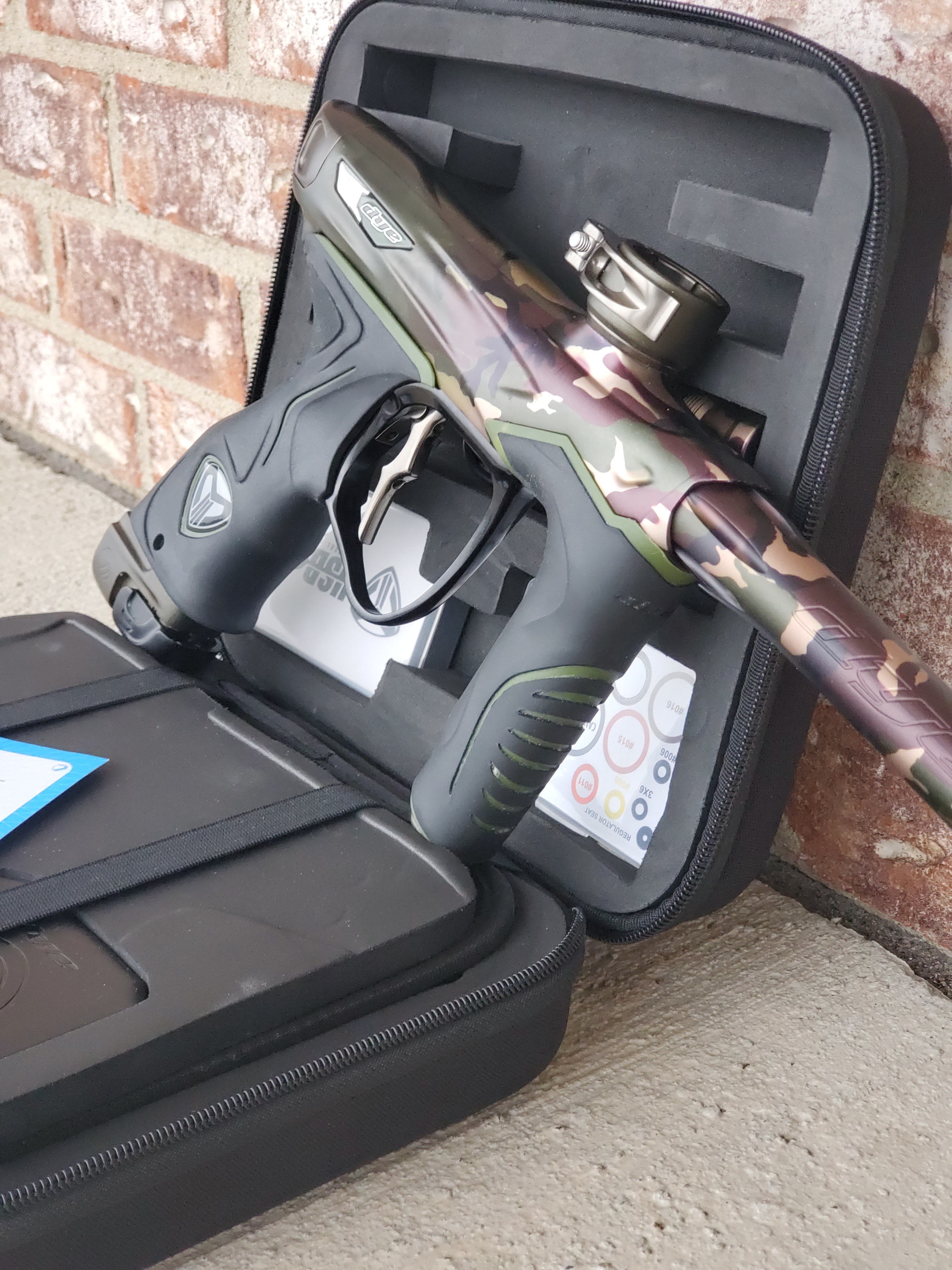 Used Dye M3+ Paintball Gun - PGA Woodland