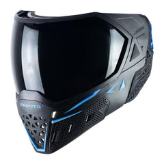 Empire EVS Paintball Mask - Black/Navy (Thermal Smoke & Clear Lens)