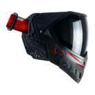 Empire EVS Paintball Mask - Black/Red (Thermal Smoke & Clear Lens)