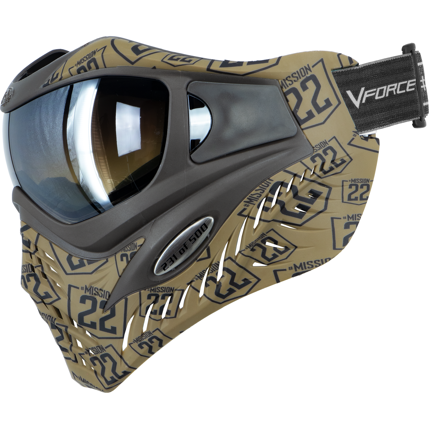 V-Force Grill Paintball Mask - LE Mission 22