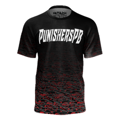 Punisherspb.com "Snakestripe Fade" Custom Tech Tee Dri Fit - Small