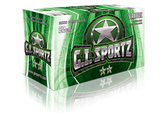 GI Sportz 2 Star .50 Cal Paintballs - 4000 Paintballs