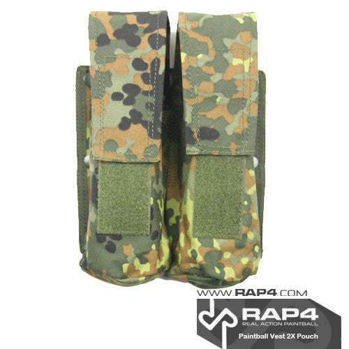 Double Pod Pouch for Strikeforce/Tactical Ten Vest German Flecktarn