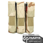 Triple Pod Pouch for Strikeforce/Tactical Ten Vest Desert Camo