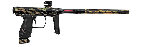 SP Shocker AMP Paintball Gun - Graphic Wrap - Tiger Stripe Camo