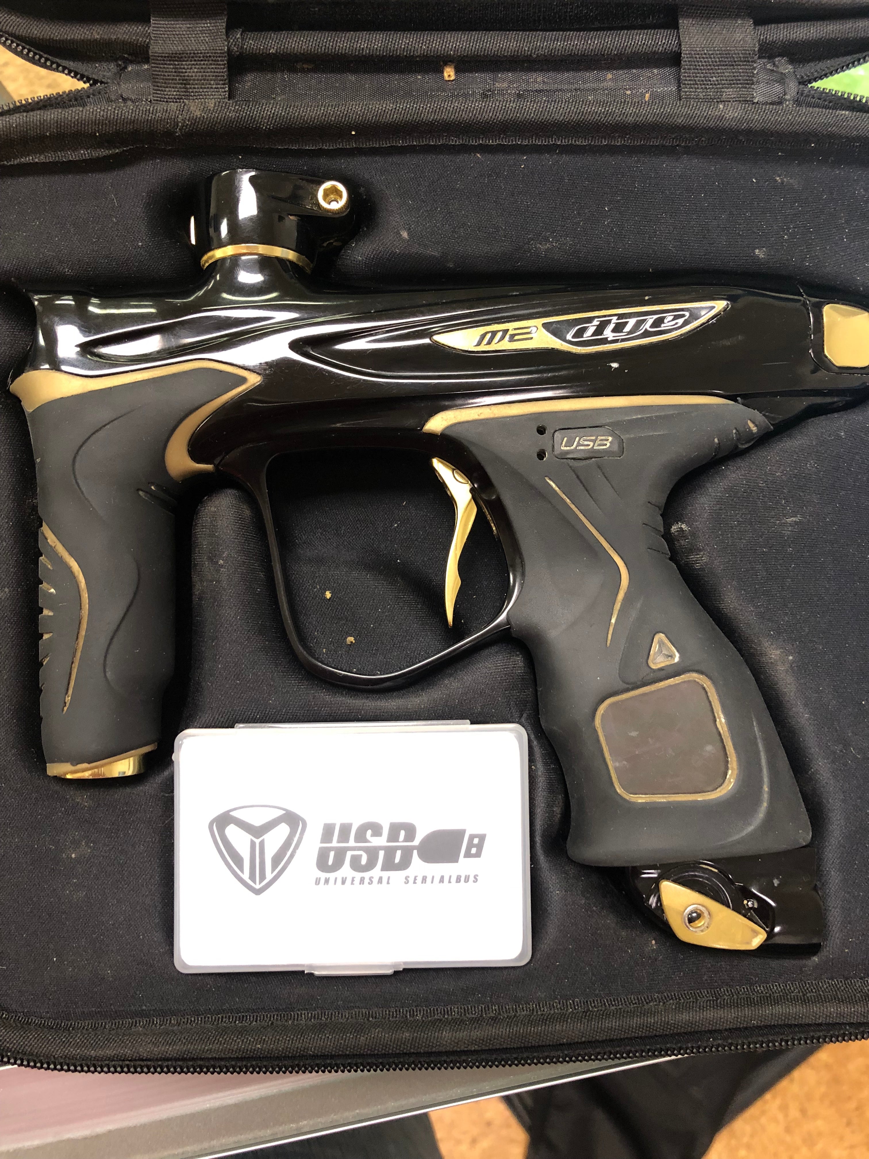 Used Dye M2- Black/Gold