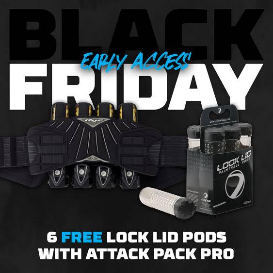 Buy an Attack Pack Pro Get 6 FREE Lock Lid Pods