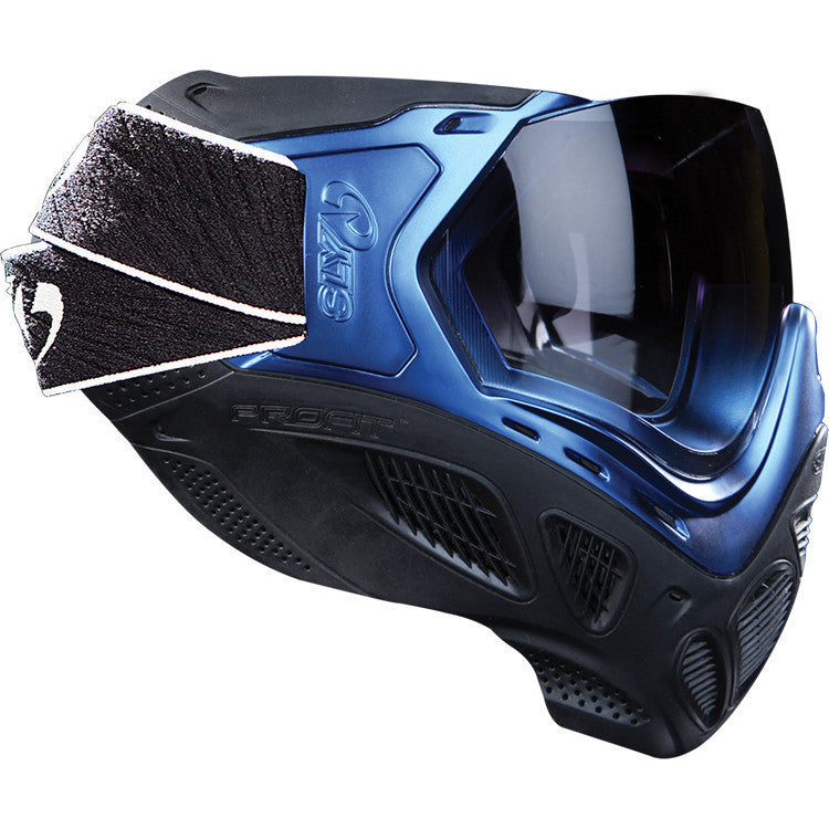 Valken Profit SC Paintball Mask w/ Dual Pane Thermal Lens - Blue