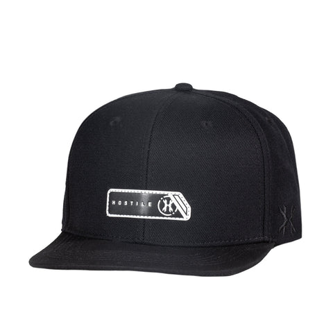 HK Army Edge Snapback Hat - Black