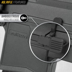 Valken ASL+ AEG Kilo 45 Airsoft Rifle - Black