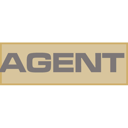 Agent Patch Small (Tan)