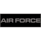 Air Force Patch Large (Black)