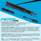 SP Shocker AMP Paintball Gun - Dust Purple / Polished Black