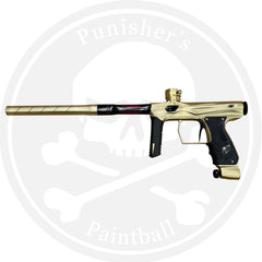 SP Shocker AMP Paintball Gun - Gold / Polished Black