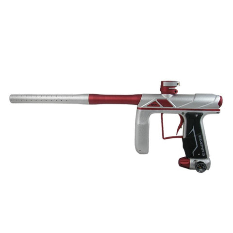 Empire Axe Pro Paintball Marker - Dust Silver / Red