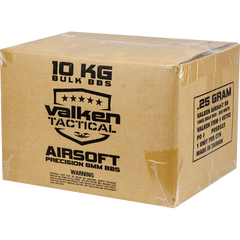 Valken Tactical 0.25g BIO Precision BB's 10kg Bulk Box - White