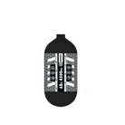 INFAMOUS AIR "SKULL SQUAD" Paintball Tank - BOTTLE ONLY - Black/White - 68CI / 4500PSI