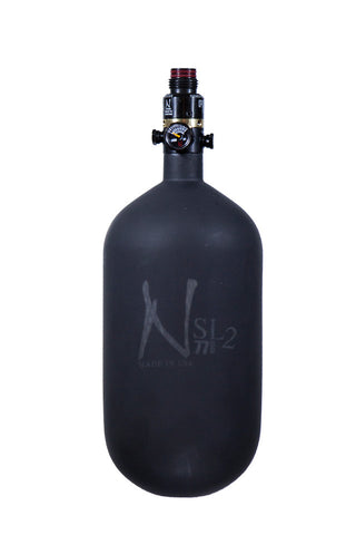 Ninja SL2 77/4500 Cerakote Carbon Fiber Paintball Tank Black