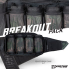 Virtue Breakout V2 Strapless Paintball Pod Pack - Brush Camo 4+7