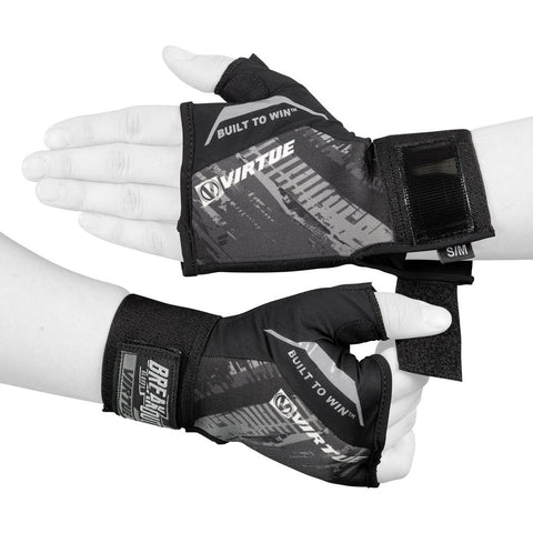 Virtue Mesh Breakout Gloves - Half Hand - Graphic Black