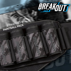 Virtue Strapless Breakout Paintball Pod Pack - Graphic Black 4+7