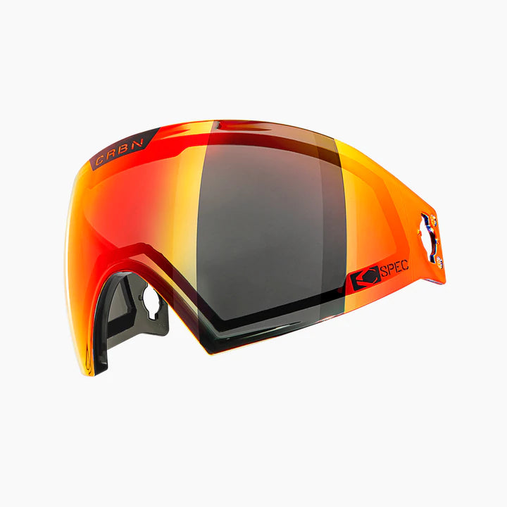Carbon C SPEC Highlight Lens for ZERO Goggle - Grey Red Mirror