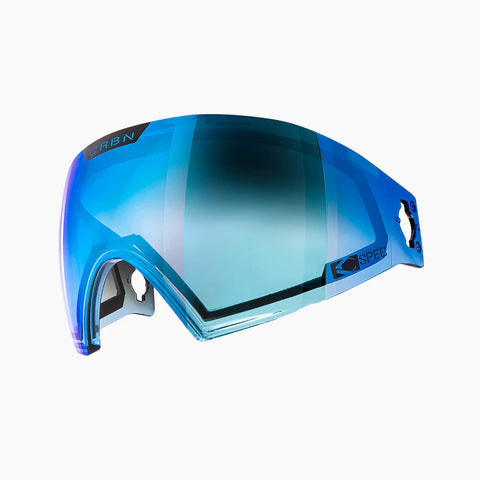Carbon C SPEC Midlight Lens for ZERO Goggle - Cyan Fade Cyan Mirror
