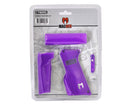 MacDev Cyborg 6 Rubber Grip Set - Purple