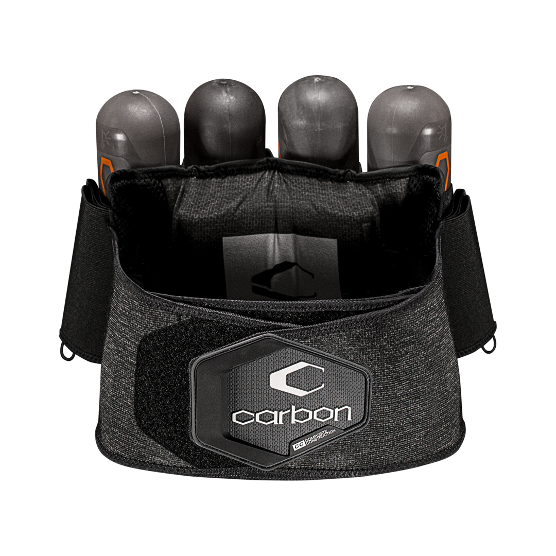 Carbon Paintball CC Harness - 4 Pack - Small/Medium - Heather