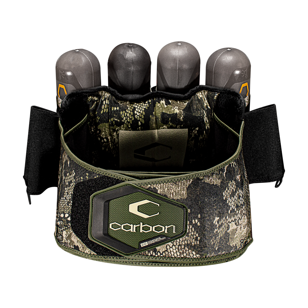 Carbon Paintball CC Harness - 4 Pack - Small/Medium - Camo