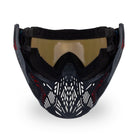 BunkerKings CMD Paintball Mask - Black Demon