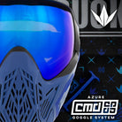 BunkerKings CMD Paintball Mask - Blue Azure