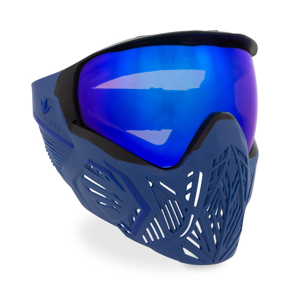 BunkerKings CMD Paintball Mask - Blue Azure